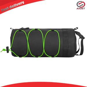 【Alloet】 Waterproof Bicycle Handlebar Bag for Cycling Enthusiasts Durable Frame Front Storage Solution
