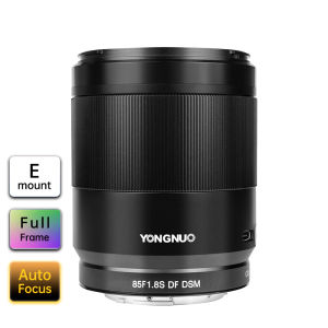 YONGNUO 85F1.8S DF DSM Telephoto Prime Lens for Sony E Mirrorless Cameras