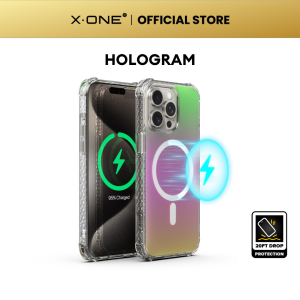 X.One Dropguard Pro (Hologram) Magnetic Case for i Phone 16/15/14