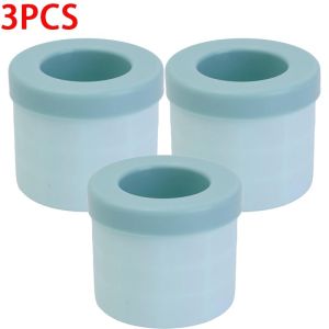5Pcs 40 Grids Food Grade Silicone Ice Mold / Round Cylinder Ice Cube Tray / Sealed Lid Easy Release Ice Maker / Portable Freezer DIY Ice Making Tool for Bar Summer Drinks