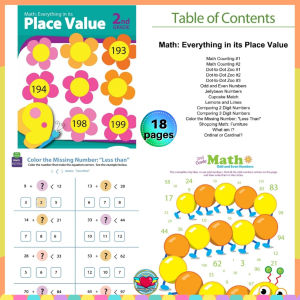 GRADE  2 (MATH) Activity Workbook Worksheet Homeschool Learning Materials | RABAH UP STORE