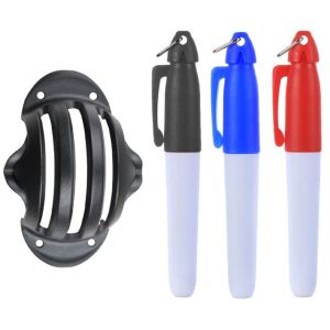Golf Ball Marker Set Bola Golf Alat Latihan Puting Dapat 3 Spidol Penanda Bola Golf