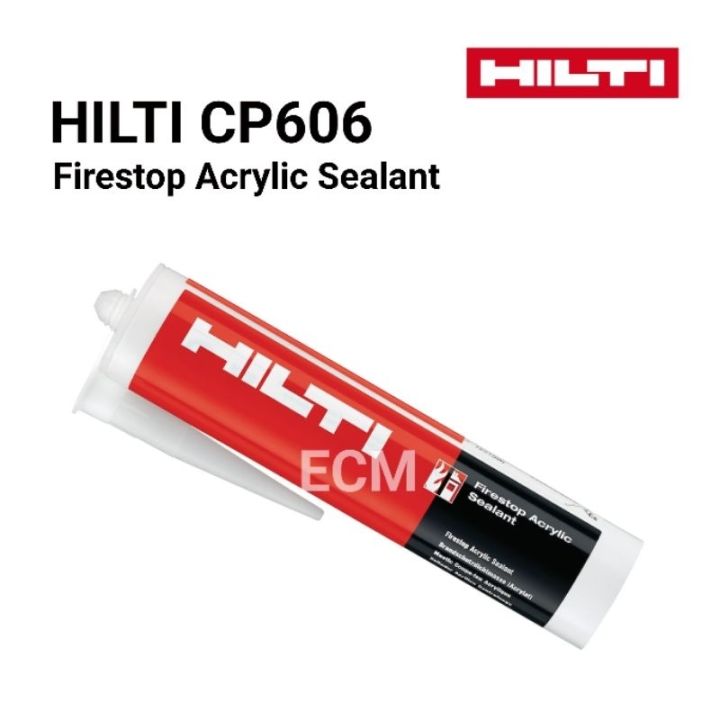 Hilti Cp606 Firestop Acrylic Sealant Universal Fire Caulk Providing