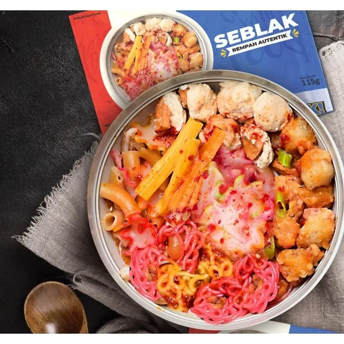 Seblak Rempah Autentik Kylafood Khas Bandung 120g Seblak Multipack