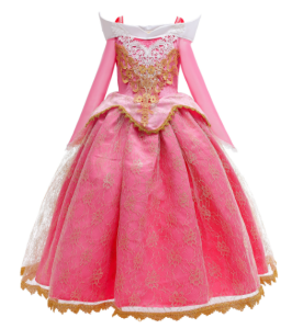 ชุดเจ้าหญิงออโรร่า Aurora Princess งานพรีเมียม ชุดคอสตูม เจ้าหญิงนิทรา ชุดเจ้าหญิงเด็ก มีรูปวัสดุ เปิดประมาณ 76.5 กิโล ต้มทุนที่ 1,295 บาท