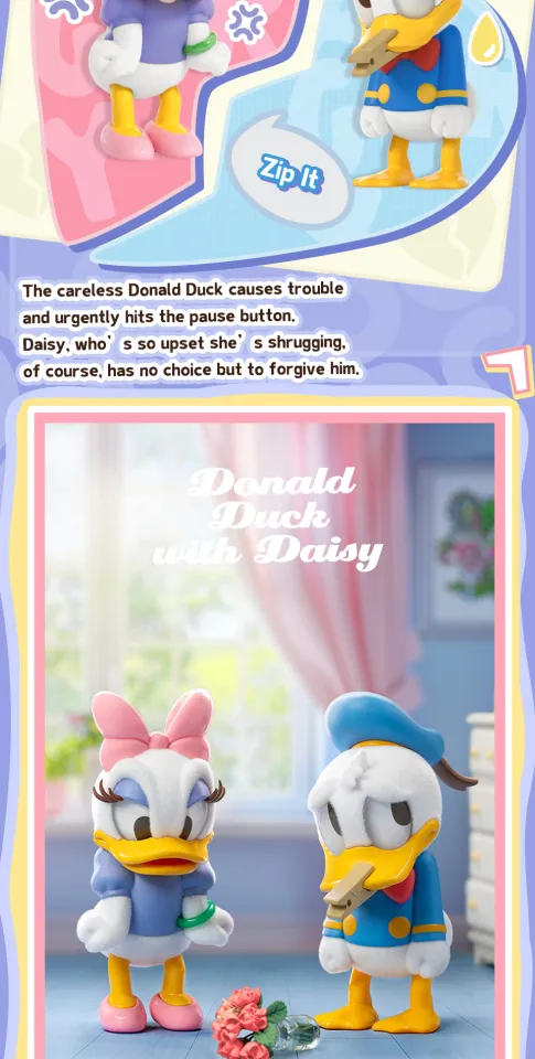 52TOYS Disney Donald Duck with Daisy Series Blind Box Figure Toy
