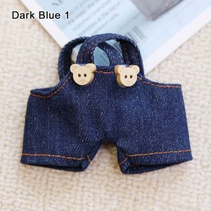 ANQII Mini Búp bê tổng thể Tất cả phù hợp Jean Quần áo búp bê Hợp thời trang Dễ thương Đồ chơi Quà tặng sinh nhật cho trẻ em Dành cho chó Wallace gromit 14cm