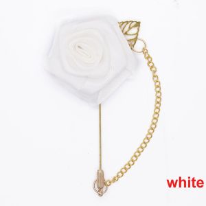 GENENIC Nhân tạo Sành điệu Corsage Đơn giản Chú rể Boutonniere Ghim ve áo Những bông hoa Trâm cài áo Phụ kiện thời trang Trang sức Ghim trâm