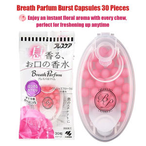 Kobayashi Speed Breath Care Instant Breath Refresh Soda Mint Oral Care / Muscat/ Burst Capsules 30Pcs