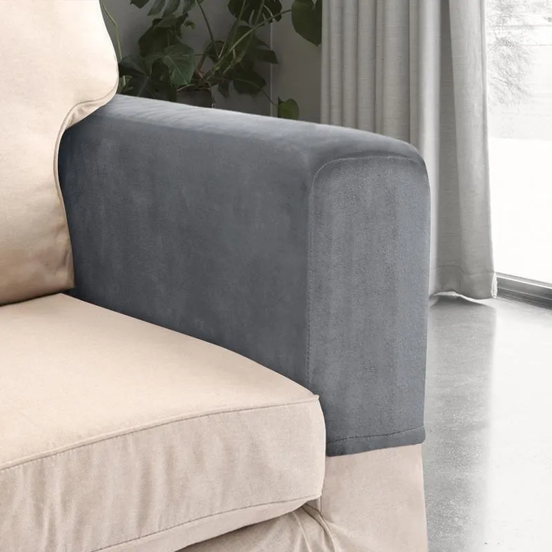 Armrest Covers 2pcs Universal Armchair Covers Non-slip Sofa