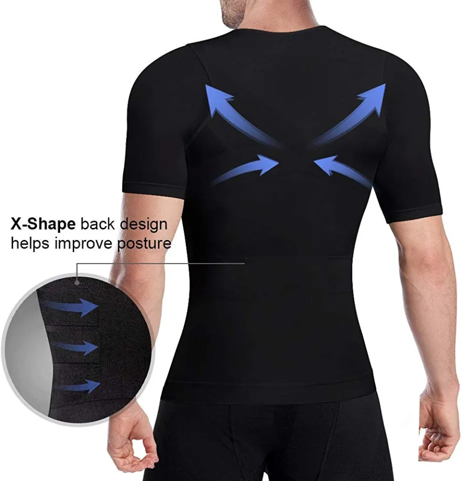 Men's Slimming Shaper Posture Vest Belly Abdomen Weight Loss