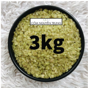 3kg Cốm sấy khô Mễ TrìHà Nội - hàng ngon loại 1 ( làm chả cốm  nem cốm  chè cốm ...) . CÓ QUANH NĂM