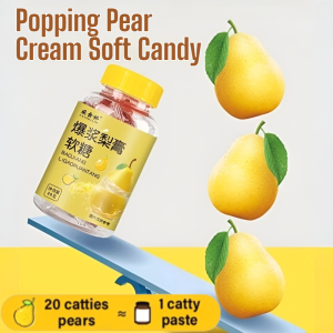 Snow Pear Throat Soothing Candy Sweet Taste Cough Relief  Refreshing Baked Mint Candy