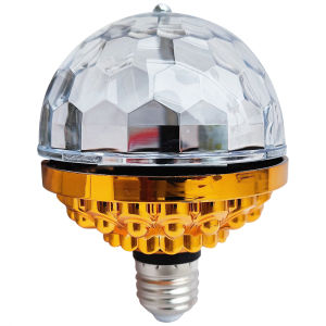 E27 LED Bulb Colorful Auto Rotating DJ Disco Party Lamp 6W Fairy Lights RGB LED Stage Light