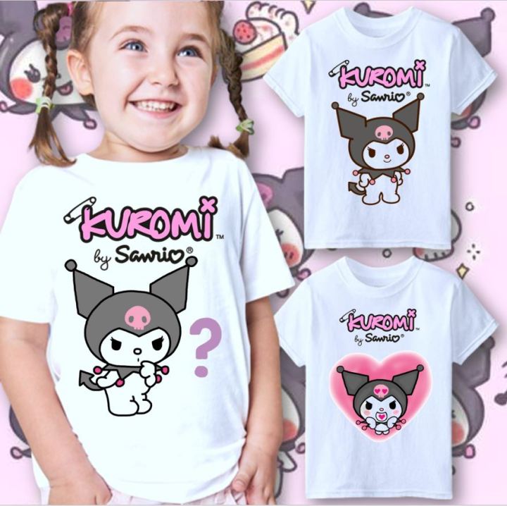 NEW KUROMI KIDS CHARACTER SHIRT 0-12 YRS OLD | Lazada PH