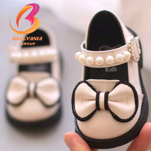 Sepatu anak perempuan terbaru trendy / Sepatu docmart kids model pita mutiara / Sepatu anak perempuan umur 1 5 tahun bisa cod