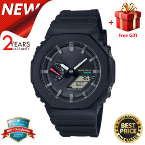 【2YEARS WARRANTY】G-STEEL Octagonal Oak GA-2100B-1A shockproof Military Waterproof Sport LED Digital Quartz Men Watch