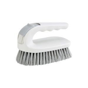 Comfort Grip Household  Flexible Hard Bristles All Purpose Cleaning Brush For Bathroom Tiles Sink Floor Carpet
