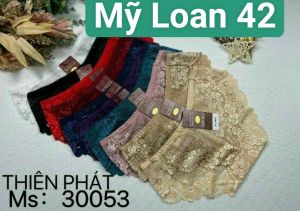 Bộ 5 quần lót nữ hoa cúc ren mềm mại mã 30053 - My Loan 42