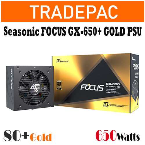 Seasonic FOCUS GX-650 / GX-750 / GX-850/GX-1000 80 PLUS GOLD Full ...
