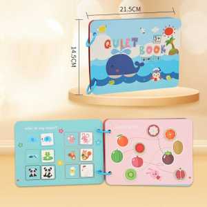 Buku aktivitas anak busy book quite Book buku keterampilan anak