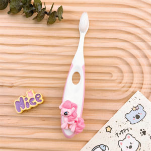 Con ngựa nhỏ của tôi bàn chải đánh răng của trẻ em bàn chải đánh răng 3 đến 6-12 tuổi lông mềm bàn chải đánh răng cho bé bảo vệ nướu cao cấp