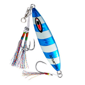 Goture Slow Jig Metal Fishing Lure Luminous Lead Vertical Jigging for Saltwater With Hooks