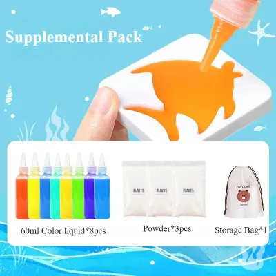 Magic Water Elf Toy Kit Water Fairy Water Gel Kit Handmade Water Toy Birthday Christmas Gifts for Kids Party
