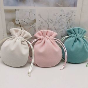 GIFT  ถุงหูรูด ถุงผ้ากำมะหยี่ ใส่เครื่องประดับ ของฝาก ถุงผ้านุ่มนิ่ม ถุงผ้าน่ารัก ทรงหอย