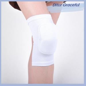 Ditur Compression Knee Pads Elastic Knee Protector Thickened Sponge Knee Brace Support For Dancing Workout Training Yoga