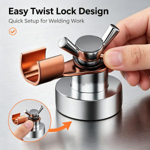 Strong Magnetic Welding Ground Clamp Magnetic Earth Connector for Welder Portable Welding Tool