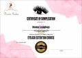 cetak sertifikat salon piagam penghargaan untuk salon nail art sulam alis eyelash zain grafika. 