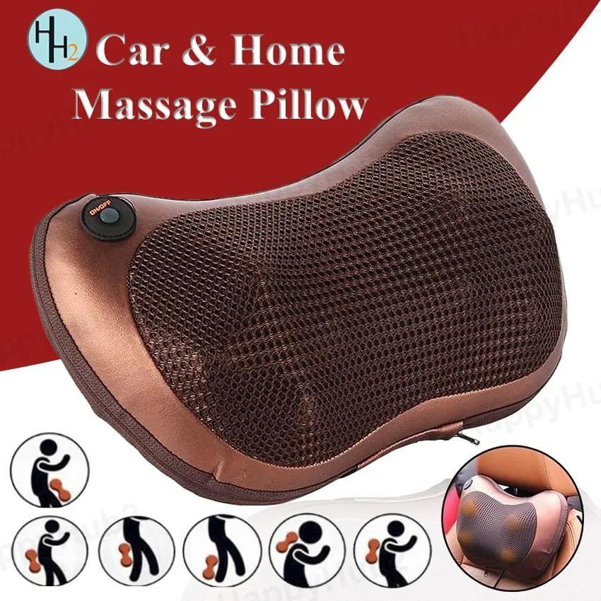 Authentic Car and Home Heating Kneading Pillow Massage Lazada PH