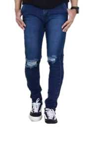 Celana panjang pria /MODEL SOBEK celana panjang jeans / celana jeans / celana jeans skinny terbaru kakavia Store Model terkini