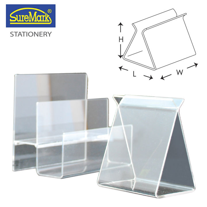 Suremark Acrylic Menu Stand 3pcs Lazada Singapore