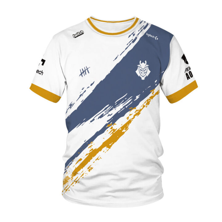 League Of Legends G2 2019 Jersey ETFB10 Esports T-shirt 2022 G2