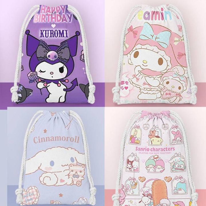 【HOHA】Sanrio mymelody Kuromi Cinnamoroll Drawstring Shoes
