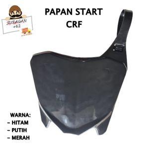 PAPAN NOMOR START CRF 150 250 STAR NAMA NOMER HONDA MOTOR CROSS TRAIL SUPER MOTO DIRT BIKE PNP