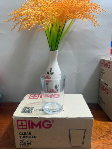BỘ 6 LY THỦY TINH CHẤM BI 225Ml - 3 MÀU KHÁCH CHỌN - NHẬP KHẨU INDONESIA