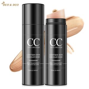 [DuoDuo] HHH - CC  Complexion Corrector Stick Lighten Skin Foundation HD Full Cover Matte Liquid  Matte Natural Waterproof Foundation Face Makeup