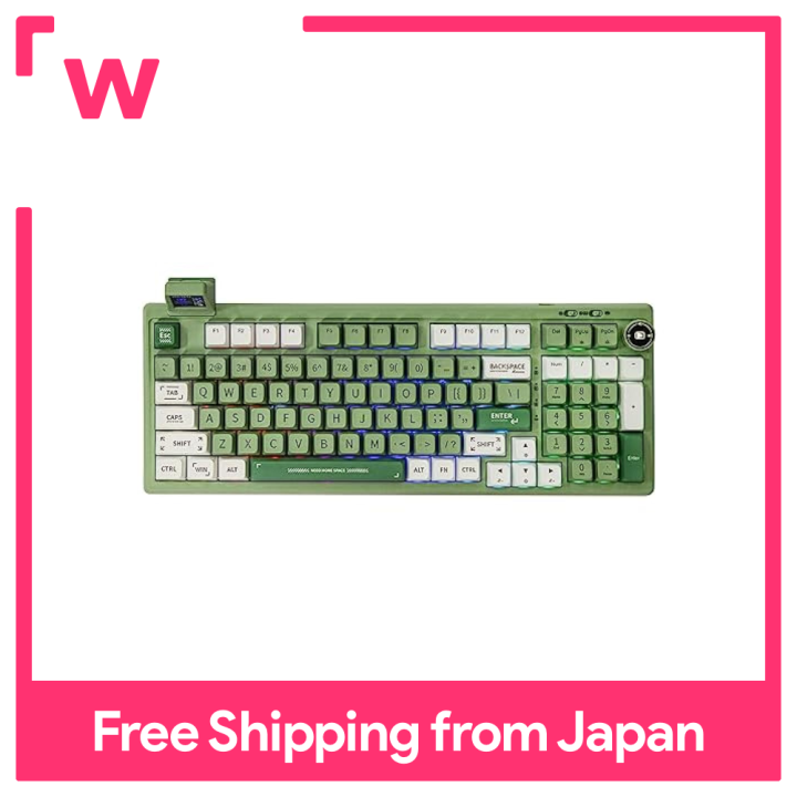 [𝟐𝟎𝟐𝟑New] EPOMAKER RT100 97-key Gaming Keyboard Gasket BT5.0/2.4G/USB-C ...