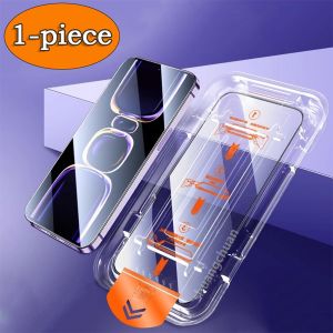 For Xiaomi Poco X7 Pro Tempered Glass Redmi Turbo 4 turbo 3 POCO X6 pro Auto-Dust Removal One-click Installation Tempered Glass Screen Protector Redmi 13C Redmi note 13 13 pro note