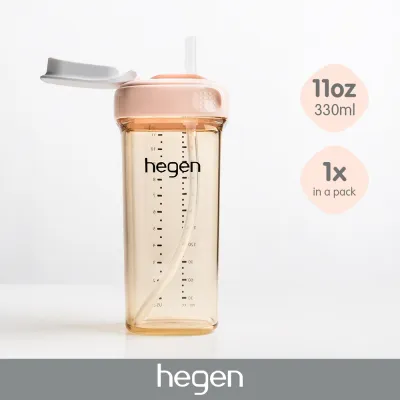 Hegen 11oz Straw Cup PPSU Pink