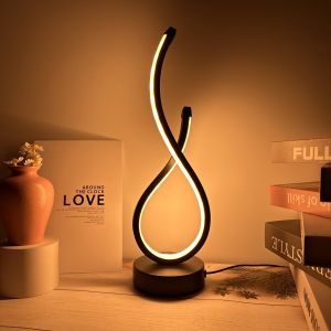 SXH LED Bedside table lamp with three color temperature settings / Magic Color 36 Creative restaurant and cafe featuring a unique night light design