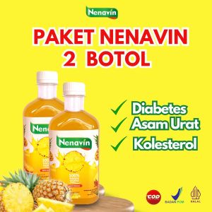 Nenavin Cuka Nanas Halal BPOM Minuman Sehat untuk Tubuh Lebih Fit
