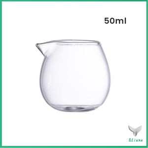 Eliana เหยือกแก้วใส่นม mini สไตล์ญี่ปุ่น สําหรับใส่นม กาแฟ ชา 20ml/50ml Mini glass