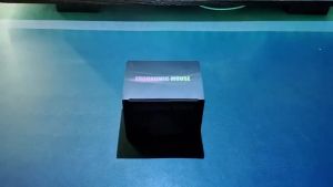 4.0 + 2.4G เมาส์แนวตั้งโหมดคู่ แสงสีสันสดใสที่ด้านล่าง