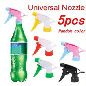 5/10PCS Plastic Spray Bottle Nozzles Universal Leak Proof Water Bottle Spray Nozzles Replacement Head