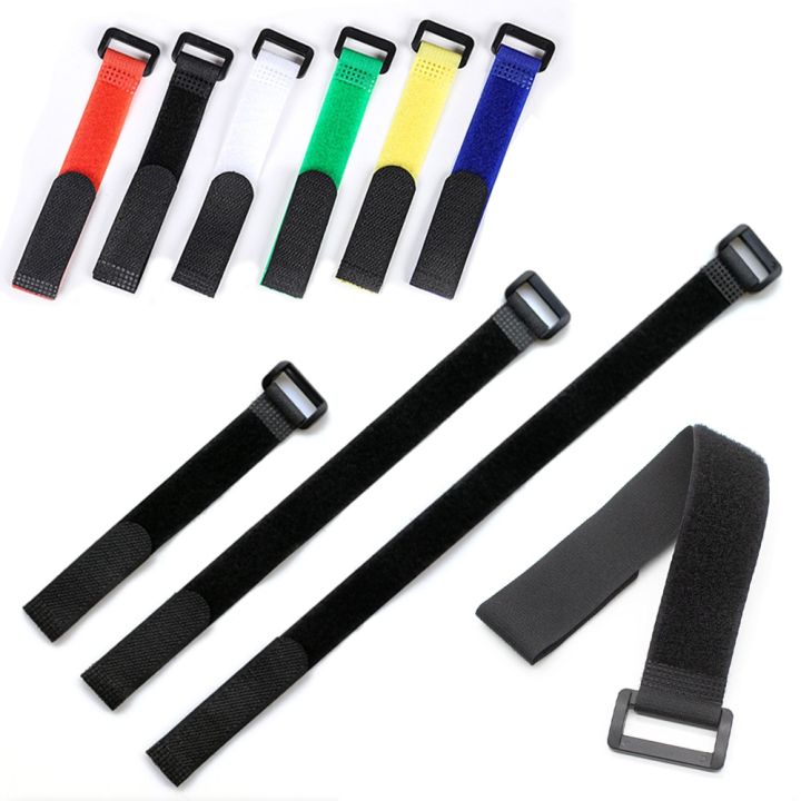 Reusable Nylon Reverse Buckle Velcro Hookandloop Buckle Cable Tie Velcro Cable Tie Sticky