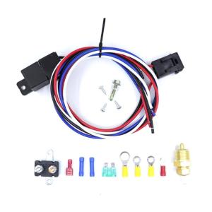 Automotive Engine Grounding Relays Switches 12V 4 Wire Kit For Thermostat Controlled Cooling Fans